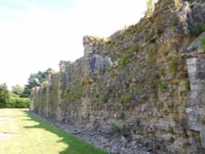 These walls saw the dissolution of the monasteries.
